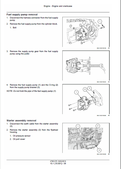 Case CX230D Crawler Excavator Service Manual - Image 2