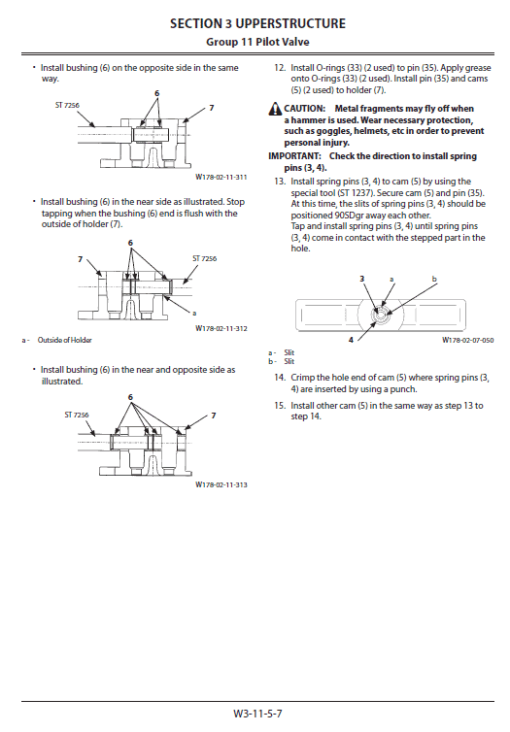 Hitachi ZX670LC-5G, ZX670LCR-5G and ZX670LCH-5G Excavator Service Repair Manual - Image 5