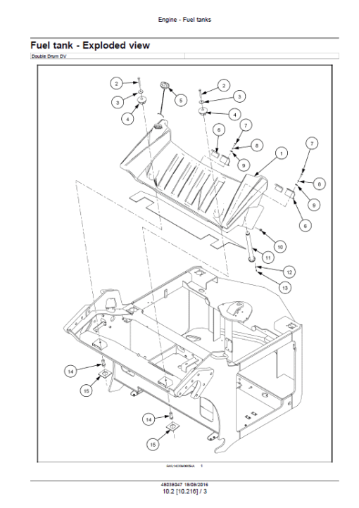 Case DV209B Double Drum Compactor Service Manual - Image 2