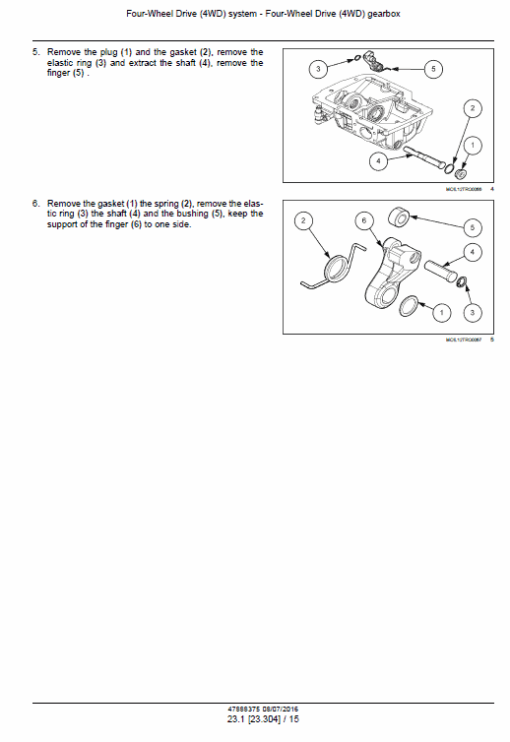 New Holland T4.75V, T4.85V, T4.95V, T4.105V Tier 3 Tractor Manual - Image 2