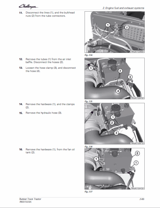 Challenger MT738, MT740, MT743 Tractor Service Manual - Image 2