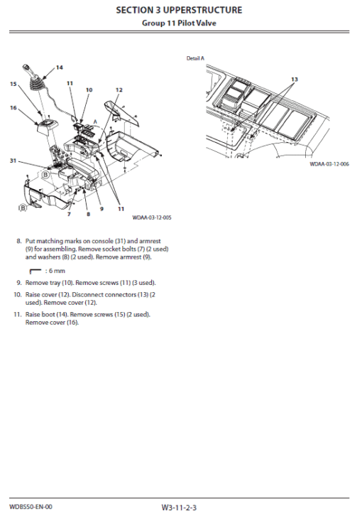 Hitachi ZX190LC-5B and ZX190LC-6 Excavator Service Repair Manual - Image 2