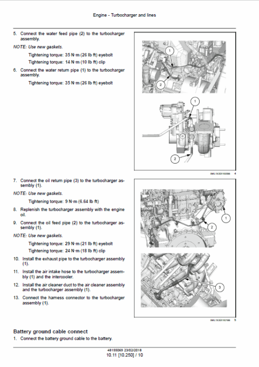 Case CX290D Crawler Excavator Service Manual - Image 2