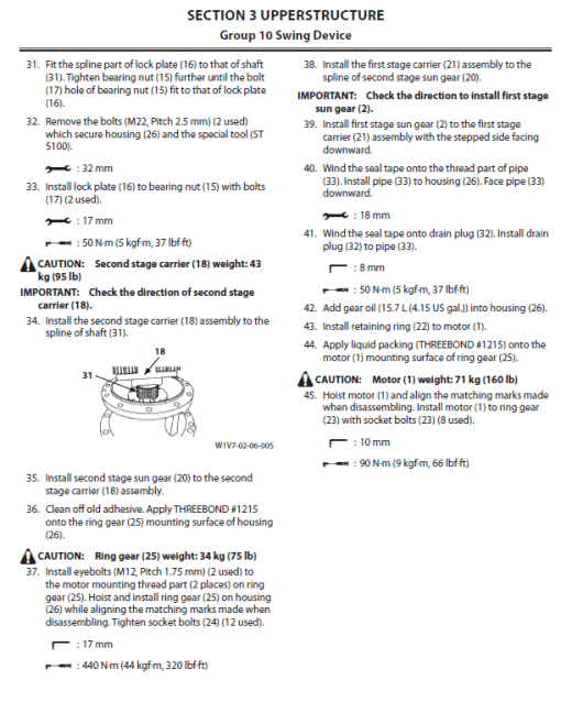 Hitachi ZX350LC-5B and ZX350LCN-5B ZAXIS Excavator Service Repair Manual - Image 5