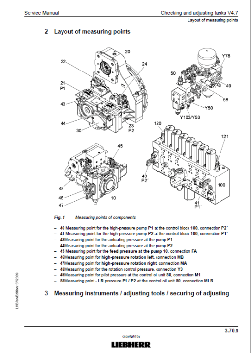 Liebherr A934C, A944C-HD, A954C-HD, R934C, R934C Litronic Service Manual - Image 2