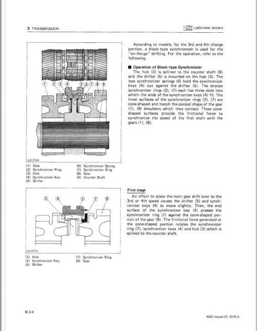 Kubota L2250, L2550 GST, L28250 GST, L3250 Tractor Workshop Repair Manual - Image 2