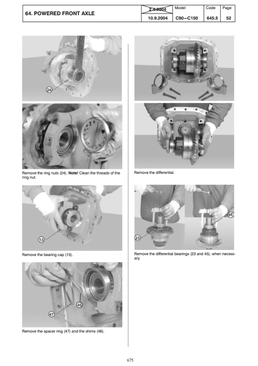 Valtra C90, C100, C110, C120, C130, C150 Tractors Service Repair Manual - Image 3