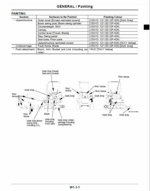 Hitachi Zaxis 27U, 30U, 35U Excavator Service Repair Manual - Image 2