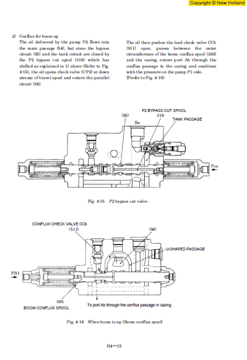 New Holland E235SR Excavator Service Manual - Image 2