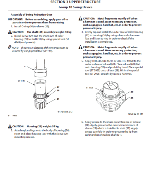 Hitachi ZX190W-5A and ZX190W-6 Wheeled Excavator Service Repair Manual - Image 7