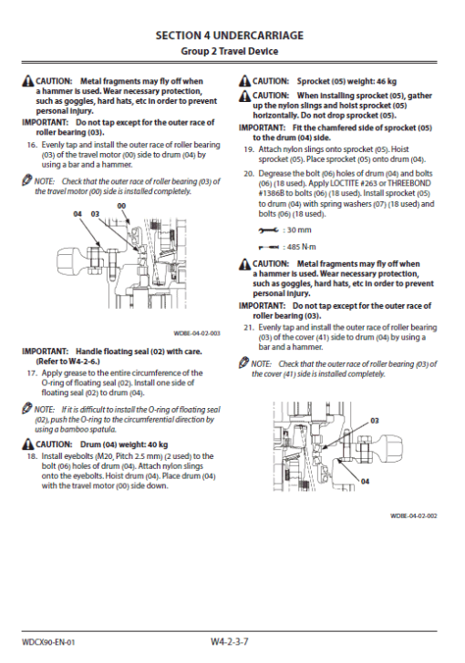 Hitachi ZX200-5A and ZX210LCN-5A Excavator Service Repair Manual - Image 5