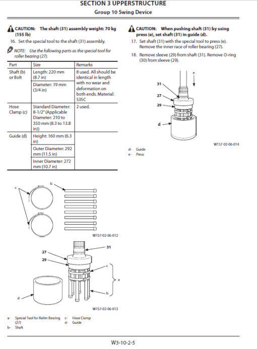 Hitachi ZX330-5A, ZX330LC-5A and ZX350LCH-5A ZAXIS Excavator Repair Manual - Image 2