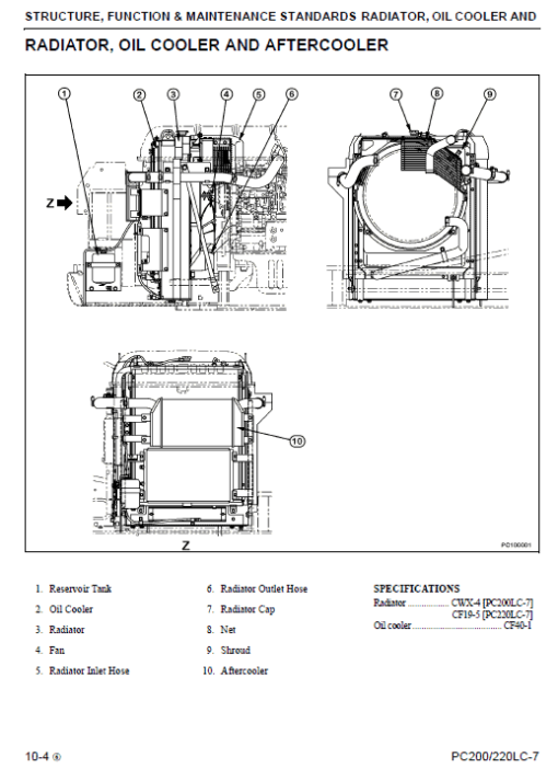 Komatsu PC200LC-7L and PC220LC-7L Service Manual - Image 2