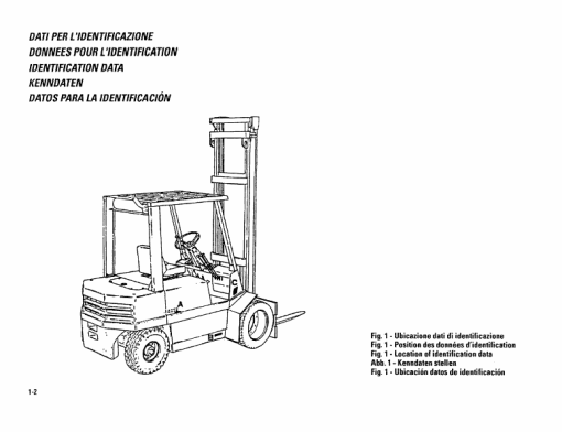 OM PIMESPO FIAT DI30CH, DI35CH, DI40C, DI50C Workshop Operating Repair Manual