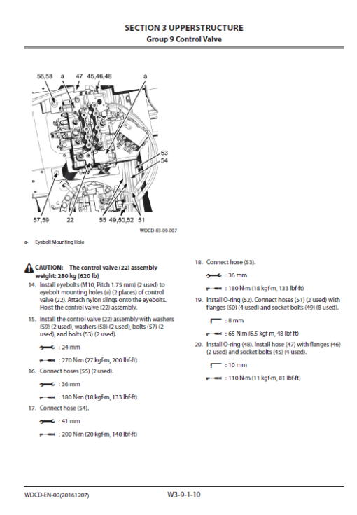 Hitachi ZX200-5G Excavator Service Repair Manual - Image 4