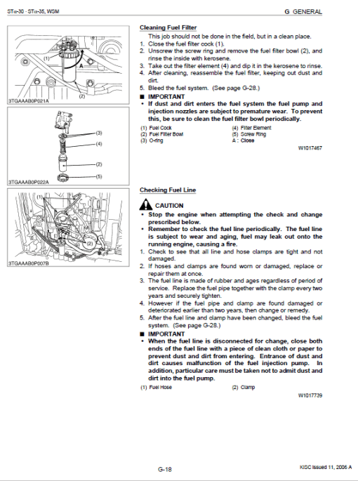 Kubota STa-30, STa-35 Tractor Workshop Service Manual - Image 2