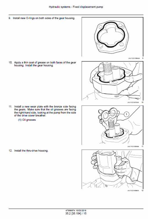 New Holland 1150L Crawler Dozer Service Manual - Image 2