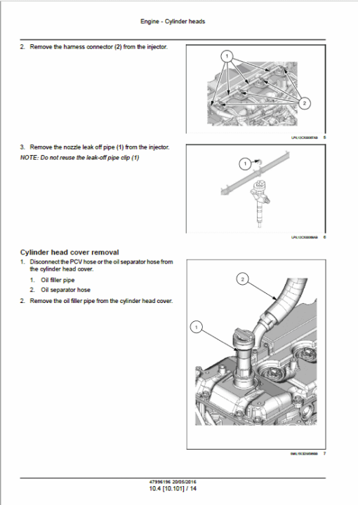 Case CX180D Crawler Excavator Service Manual - Image 2