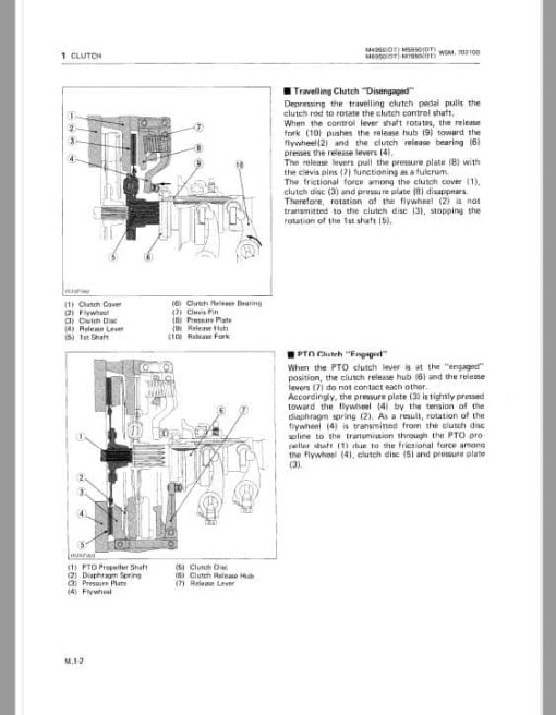 Kubota M4950, M5950, M6950, M7950 Tractor Workshop Service Repair Manual - Image 2