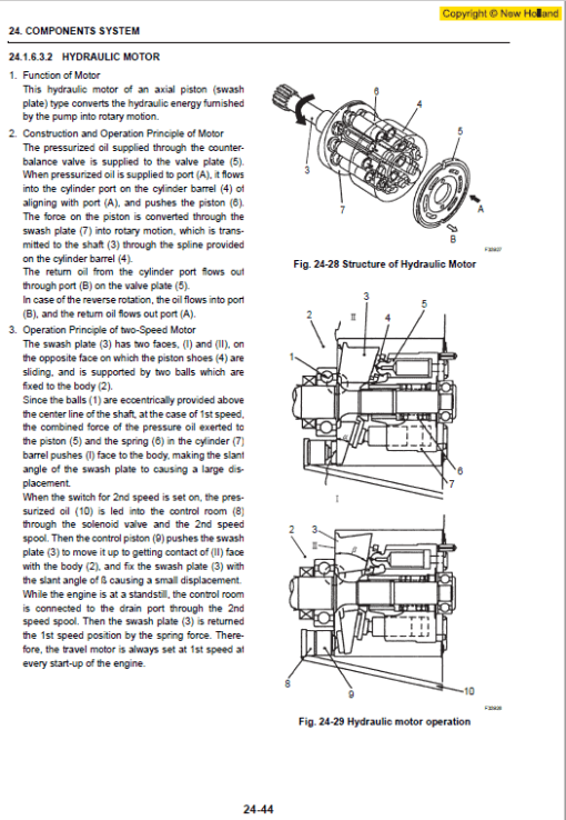 New Holland E18SR Mini Excavator Repair Service Manual - Image 2