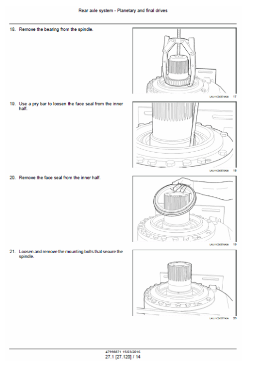 New Holland D140B Crawler Dozer Service Manual - Image 2