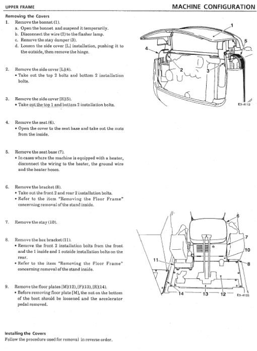 Takeuchi TB025, TB030 and TB035 Excavator Service Manual - Image 2