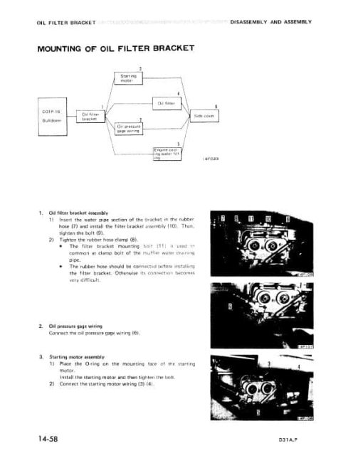 Komatsu D31A-16, D31P-16 Dozer Service Manual - Image 2