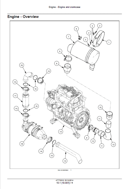 Case DV209C, DV210C Vibratory Roller Service Manual - Image 2