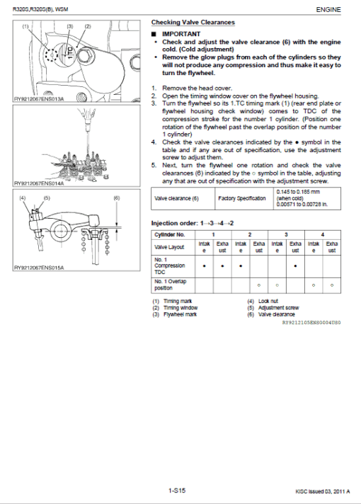 Kubota R320S, R320SB Wheel Loader Workshop Manual - Image 2