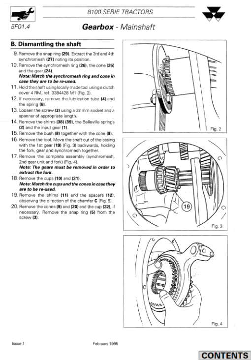 Massey Ferguson 8110, 8120, 8130 Tractor Service Manual - Image 2