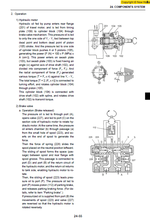 New Holland E40.2SR and E50.2SR Mini Excavator Service Manual - Image 2