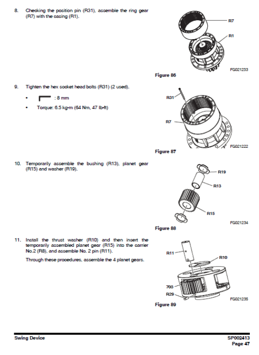 Doosan DX340LC-3 and DX350LC-3 Excavator Service Manual - Image 4