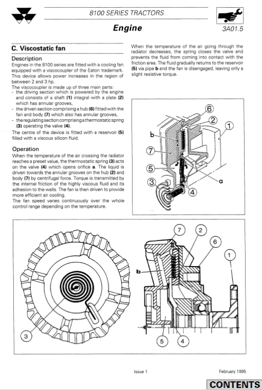 Massey Ferguson 8140, 8150, 8160 Tractor Service Manual - Image 2