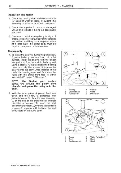 New Holland 170 HP, 190 HP, 210 HP, 240 HP Tractor Service Manual - Image 2