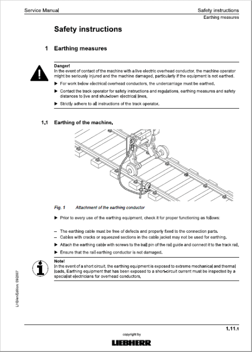 Liebherrr A900C ZW Litronic Tier 3 Excavator Service Manual - Image 2