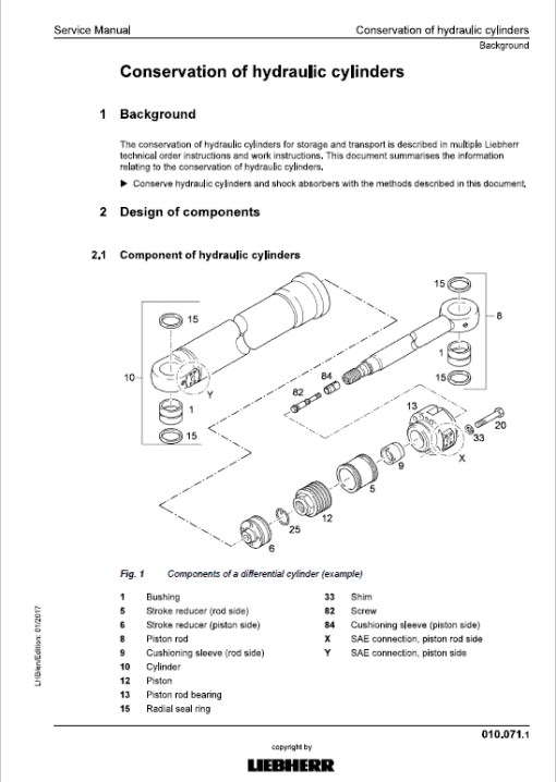 Liebherr A910, A912, A914, A918 Tier 4F Compact Excavator Service Manual - Image 2