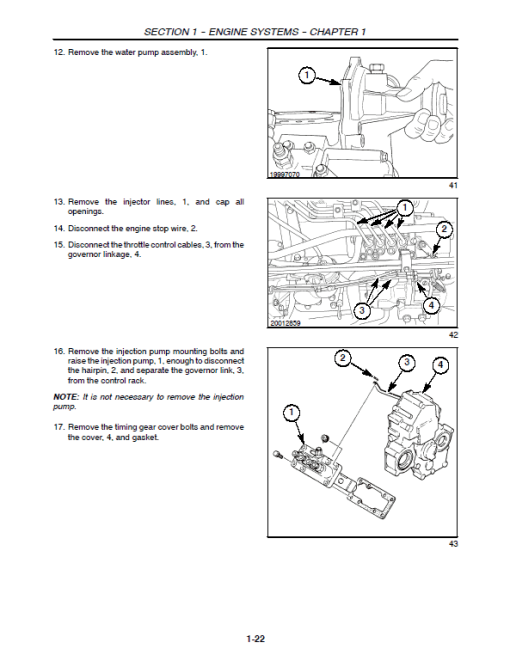 New Holland 3415 Tractor Service Manual - Image 2