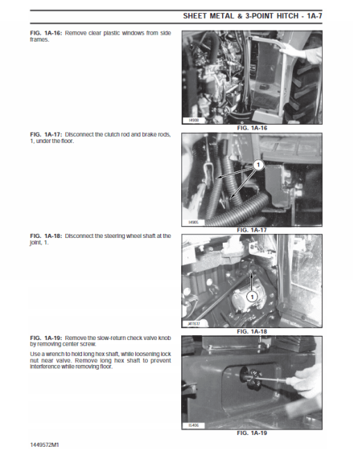 Massey Ferguson 1165, 1445 Tractor Service Manual - Image 5