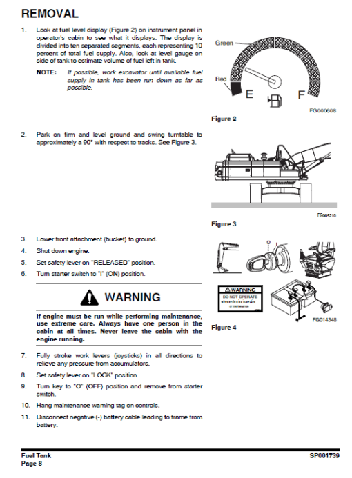 Doosan DX350LC Excavator Service Manual - Image 2