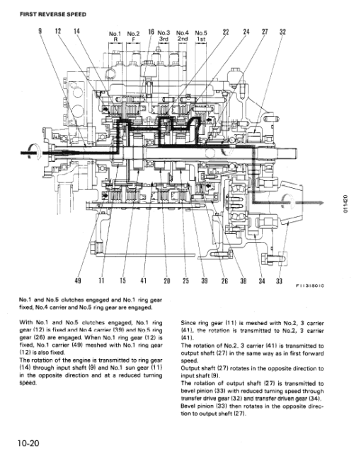 Komatsu D31P-20A, D31S-20, D31Q-20, D37E-5, D37P-5A Dozer Manual - Image 5