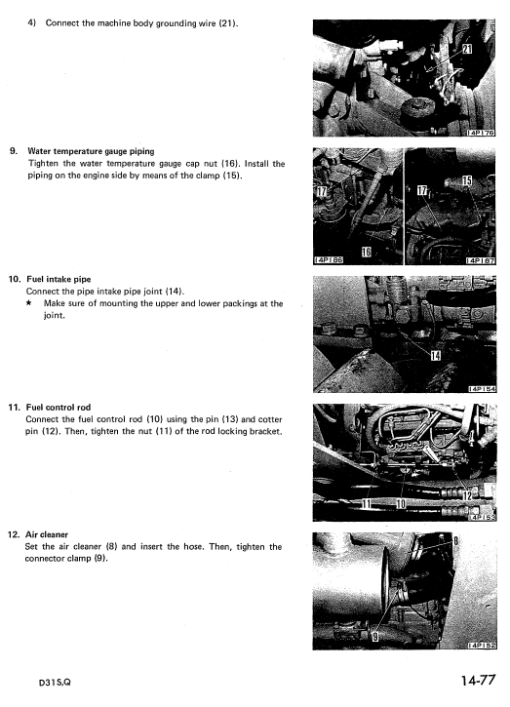 Komatsu D31-16, D31S-16, D31Q-16 Dozer Service Manual - Image 2