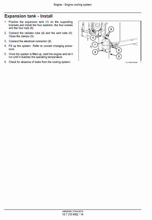 New Holland WE170B, WE190B Wheeled Excavator Service Manual - Image 2