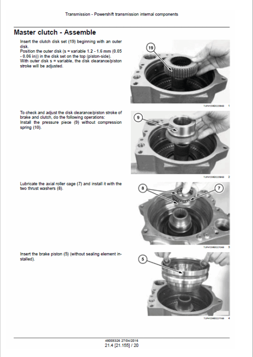 Case WX218 Wheeled Excavator Service Manual - Image 2