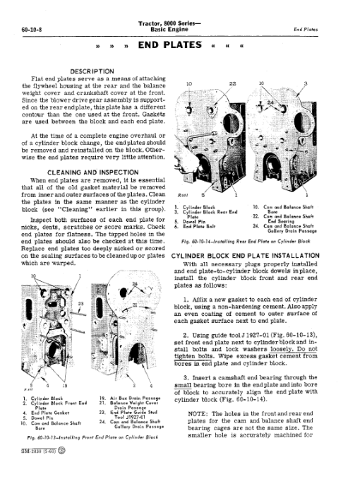 John Deere 8010, 8020 Tractors Repair Technical Manual SM2030 - Image 2