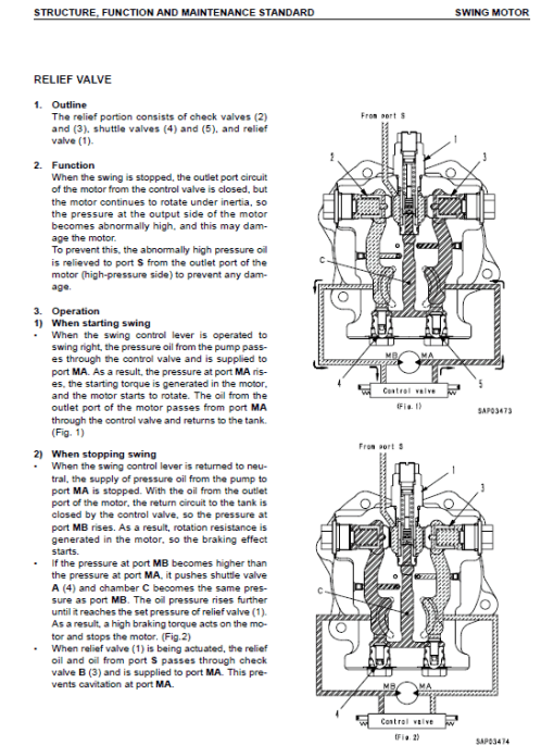 Komatsu PC450-7K and PC450LC-7K Excavator Service Manual - Image 2