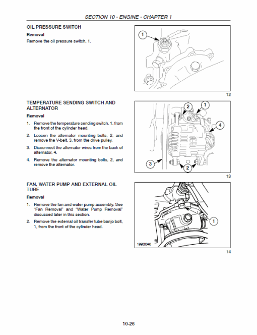 New Holland TC29DA, TC33DA Tractor Service Manual - Image 2