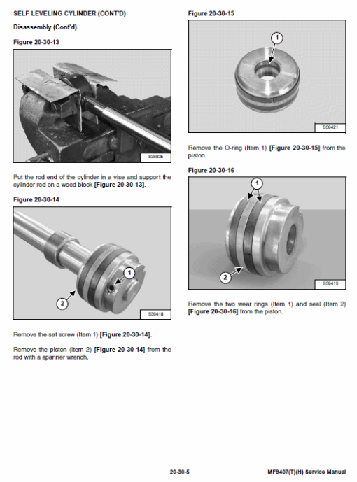 Massey Ferguson MF 9306, 9407 (T)(H) Telescopic Handler Service Manual - Image 2