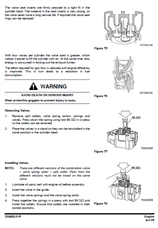 Doosan DX420LC-5 Excavator Service Manual - Image 2