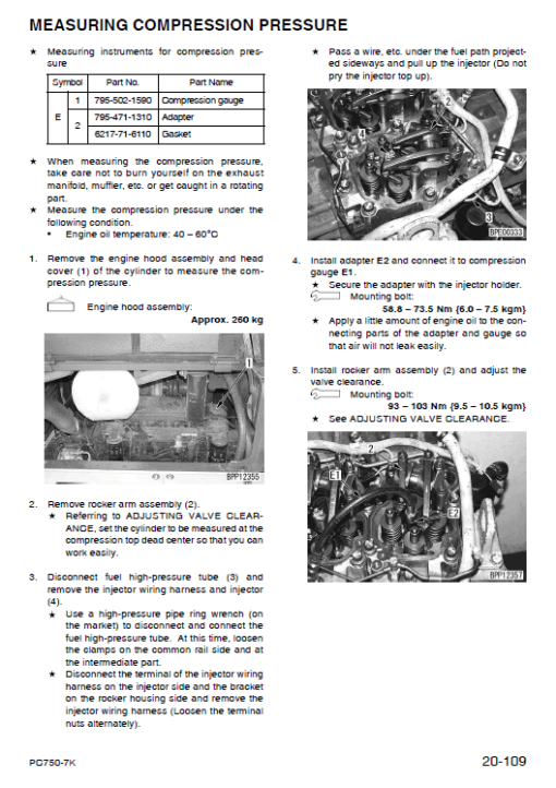 Komatsu PC750SE-7K, PC750LC-7K Excavator Service Manual - Image 2