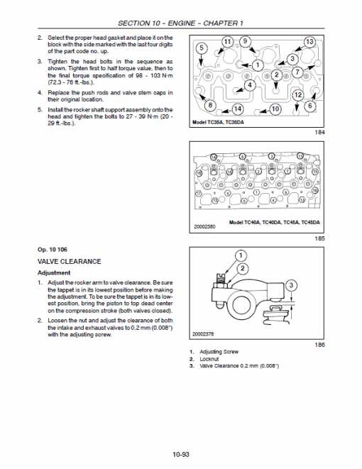 New Holland TC35A, TC35DA, TC40A Tractor Service Manual - Image 2